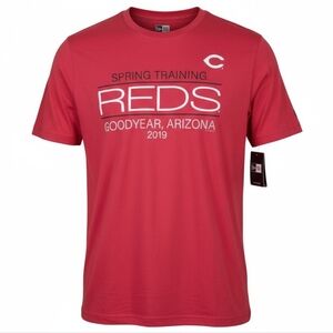 Cincinnati Reds XL New Era 2019 Spring Training Tee Shirt NWT Extra Large